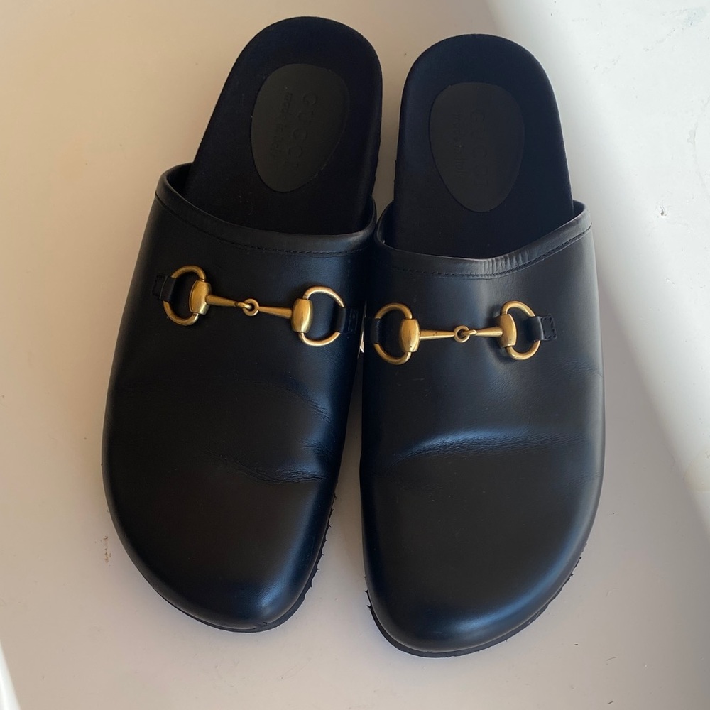 GUCCI | Horsebit Clogs Size 10.5